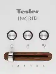 Белый тостер TESLER TT-140
