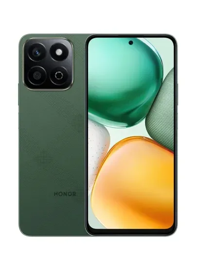 Зеленый смартфон Honor X7C, 8/256 Гб, 6,77"