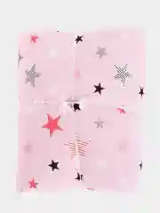 Розовый одеяло детское, хлопок, 110*140см