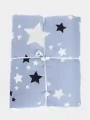 Небесно-голубой одеяло детское, хлопок, 110*140см