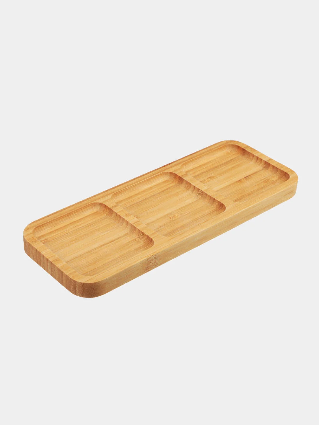 Менажница, поднос, посуда, тарелка для сервировки стола 25x9,5x1,5 см