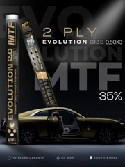 Пленка тонировочная "MTF" в тубе "Premium Еvolution" Black 2-ух слойная 2PL 35%(0.5м х 3м)