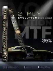 Пленка тонировочная "MTF" в тубе "Premium Еvolution" Black 2-ух слойная 2PL 35%(0.5м х 3м)