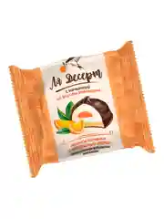 Зефир Ля Десерт глазированный с начинкой со вкусом апельсина на печенье 2,0 кг