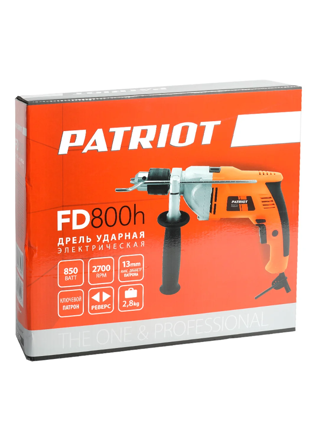 Ударная дрель Patriot FD 800H, 850 Вт