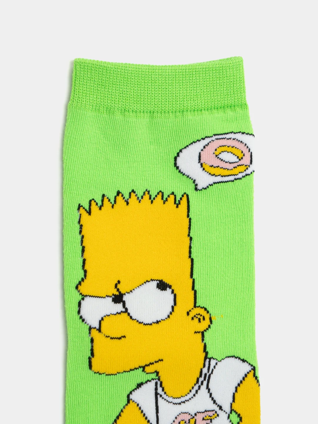 Зеленый носки Симпсоны унисекс, 5 видов (Simpsons)