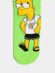 Зеленый носки Симпсоны унисекс, 5 видов (Simpsons)