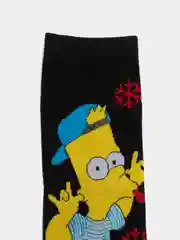 Черный носки Симпсоны унисекс, 5 видов (Simpsons)