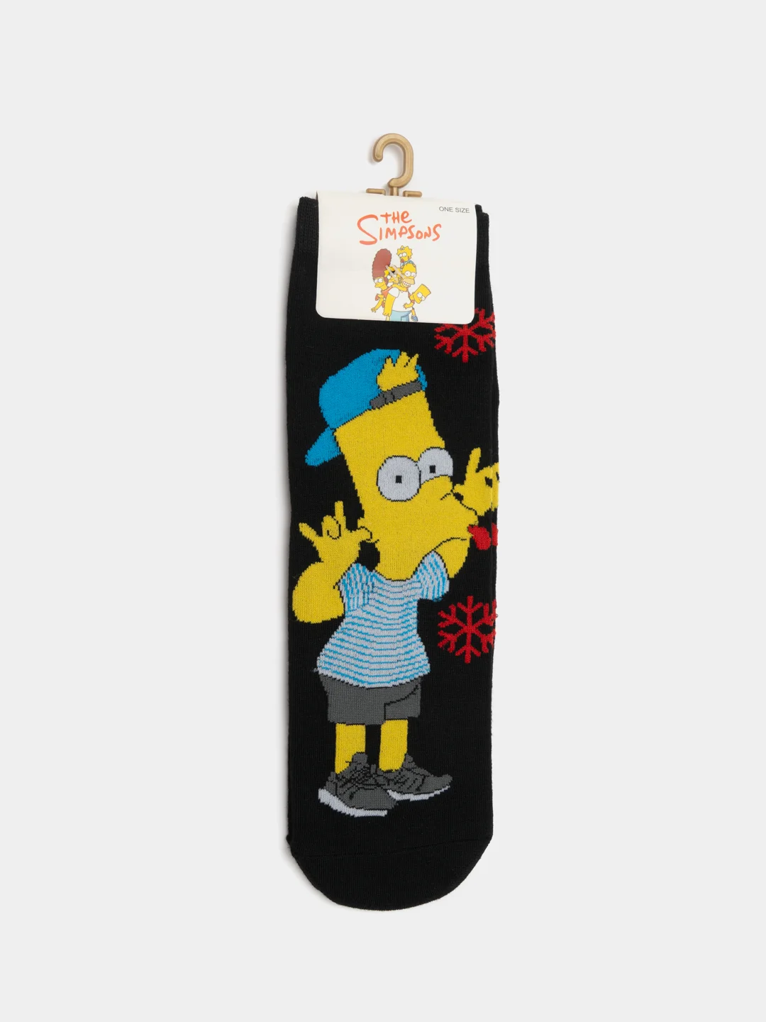 Черный носки Симпсоны унисекс, 5 видов (Simpsons)