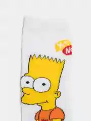 Белый носки Симпсоны унисекс, 5 видов (Simpsons)