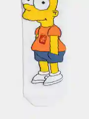 Белый носки Симпсоны унисекс, 5 видов (Simpsons)