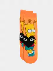 Оранжевый носки Симпсоны унисекс, 5 видов (Simpsons)