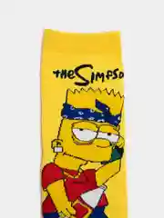 Желтый носки Симпсоны унисекс, 5 видов (Simpsons)