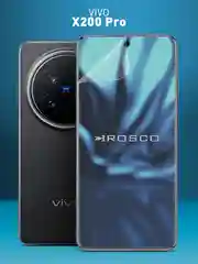 Прозрачный защитная плёнка для Vivo X200 Pro гидрогелевая ROSCO олеофобное покрытие, тонкая не стекло
