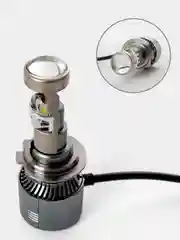 Мини Линзы Bi Led H7 / H18 (2 шт) автомобильные светодиодные лампы 12- 24V