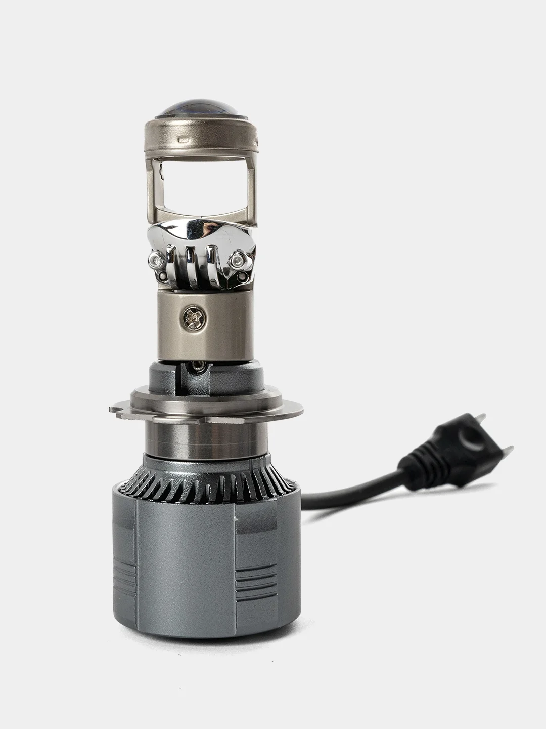 Белый мини Линзы Bi Led H7 / H18 (2 шт) автомобильные светодиодные лампы 12- 24V
