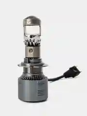 Белый мини Линзы Bi Led H7 / H18 (2 шт) автомобильные светодиодные лампы 12- 24V