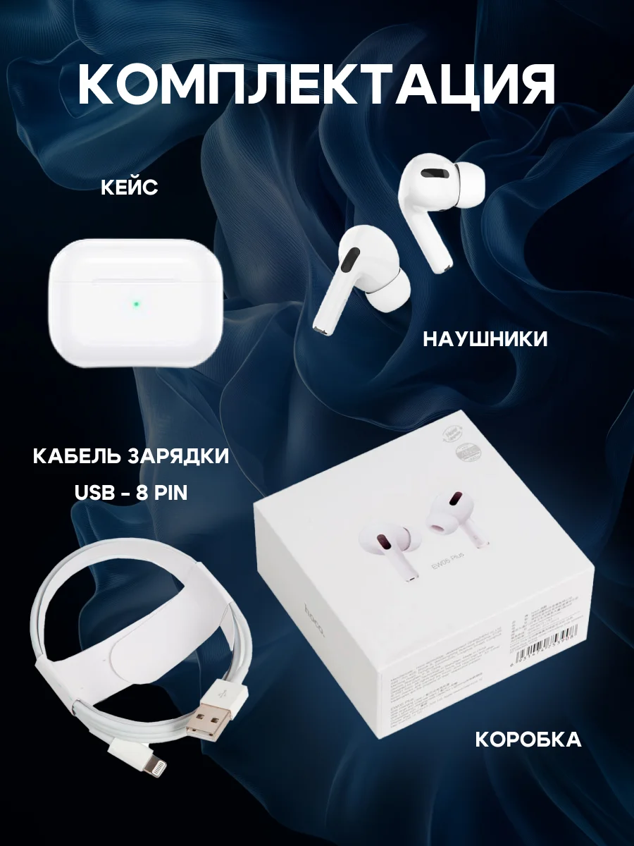 Беспроводные наушники HOCO EW05 plus, белый
