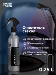 Очиститель, средство для стекла авто, обезжириватель, стеклоочиститель Display 17, 0.25 л