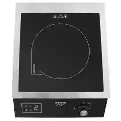 Черный электрическая индукционная безимпульсная плитка STINGRAY ST-HP3514A настольная