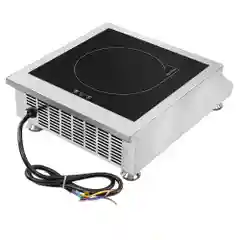 Черный электрическая индукционная безимпульсная плитка STINGRAY ST-HP3514A настольная