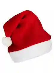 Шапка деда мороза, колпак новогодний, красная, 30х40 см, Золотая Сказка, 592008