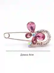 Вишнёвый булавка декоративная