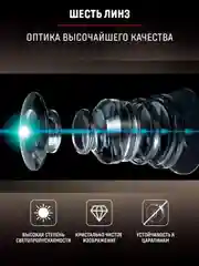 Видеорегистратор-зеркало, 2 камеры, AV-601