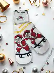 Носки новогодние мужскиеподарочные, новогодние носки с приколами, подарочные носки
