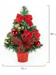 Новогодняя елка, ель искусственная, настольная, на новый год 30 см, Золотая Сказка, 591325