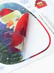Наклейки новогодние на окна и стену Ретро рисунки. Новогодний декор. Большой набор