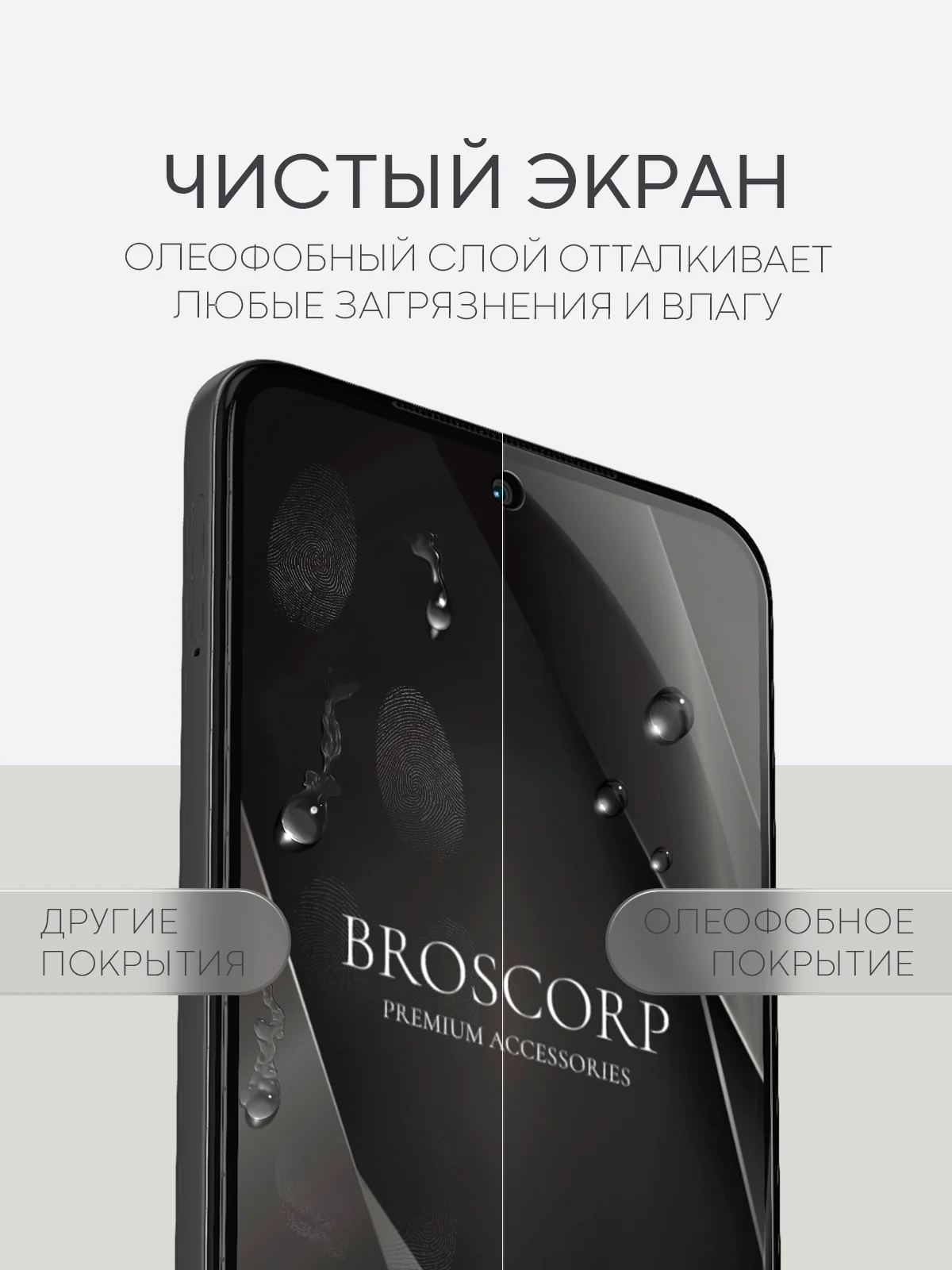 Прозрачный плёнка для Xiaomi Redmi Note 10 10S 11 11S 12S POCO M5s, M4 Pro 4G гидрогелевая BROSCORP