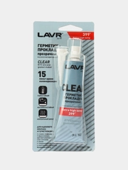 Герметик прокладок LAVR RTV CLEAR прозрачный высокотемпературный