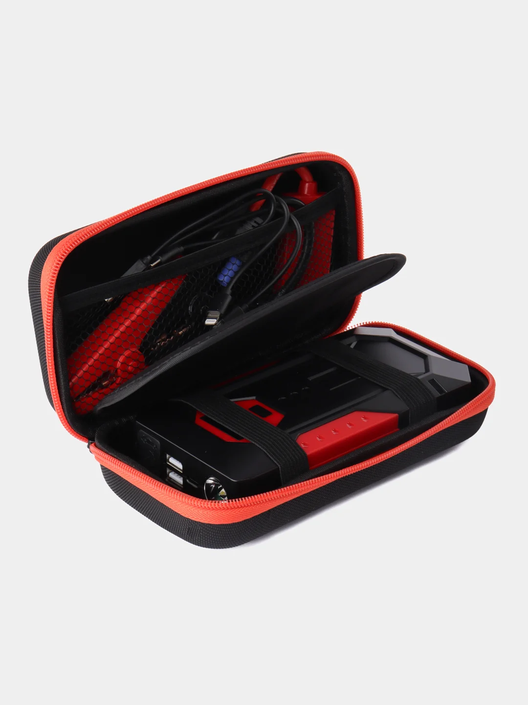 Пусковое зарядное устройство для автомобиля, бустер 18800 Mah, 600А