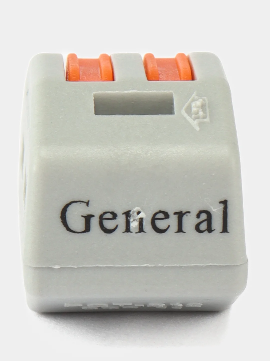 Клемма розеточная СМК-412 General GTER1-02 0.08-4мм2 серая