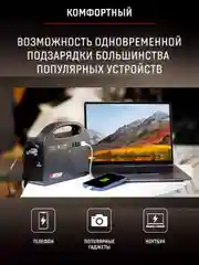 Портативный аккумулятор с розеткой 220В EA-146IS