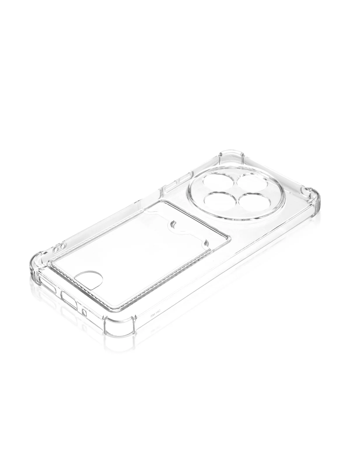 Молочный чехол для Xiaomi Redmi 14C, POCO C75 противоударный BROSCORP силиконовый с защитой углов