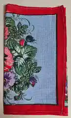 Красный полотенце вафельное кухонное.Размер-35/60.Ткань-хлопок