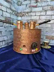 Кофеварка для приготовления кофе на песке, из меди. Турция,  диаметр 26 см