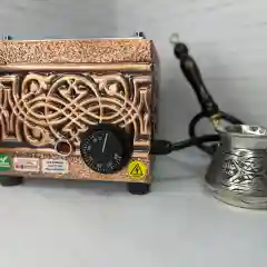 Кофеварка на песке. Кофе по-восточному. Турецкая кофеварка ручной работы из меди 17*17
