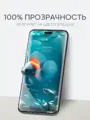 Прозрачный 1-2 шт защитная плёнка для Honor Magic 6 Pro гидрогелевая BROSCORP прозрачная тонкая