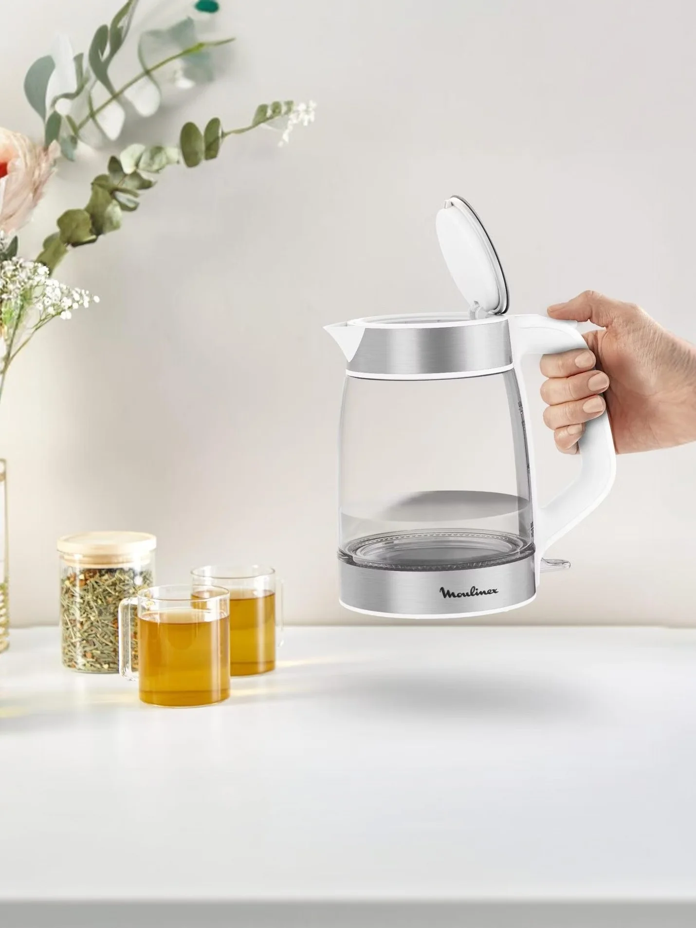 Электрочайник Moulinex Glass Kettle BY6R5130