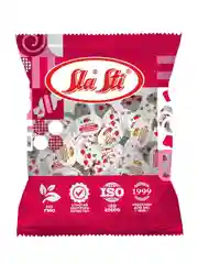 Карамель SlaSti с молочной начинкой Микс  (клуб-сливки, кофе с мол) флоу-пак 0,5кг