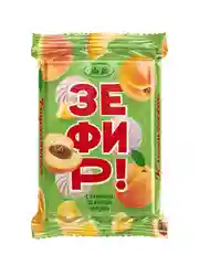 Зефир SlaSti с начинкой со вкусом персика флоу-пак 0,320кг