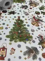 Зеленый новогодняя бумага крафт для подарка, 2 метра, упаковка, упаковочная, ширина 70 см, плотность 70