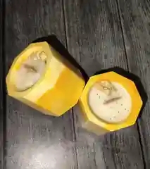Лимонный ароматическая свеча