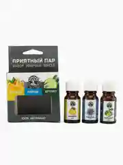 Натуральное эфирное масло набор от усталости 3 шт