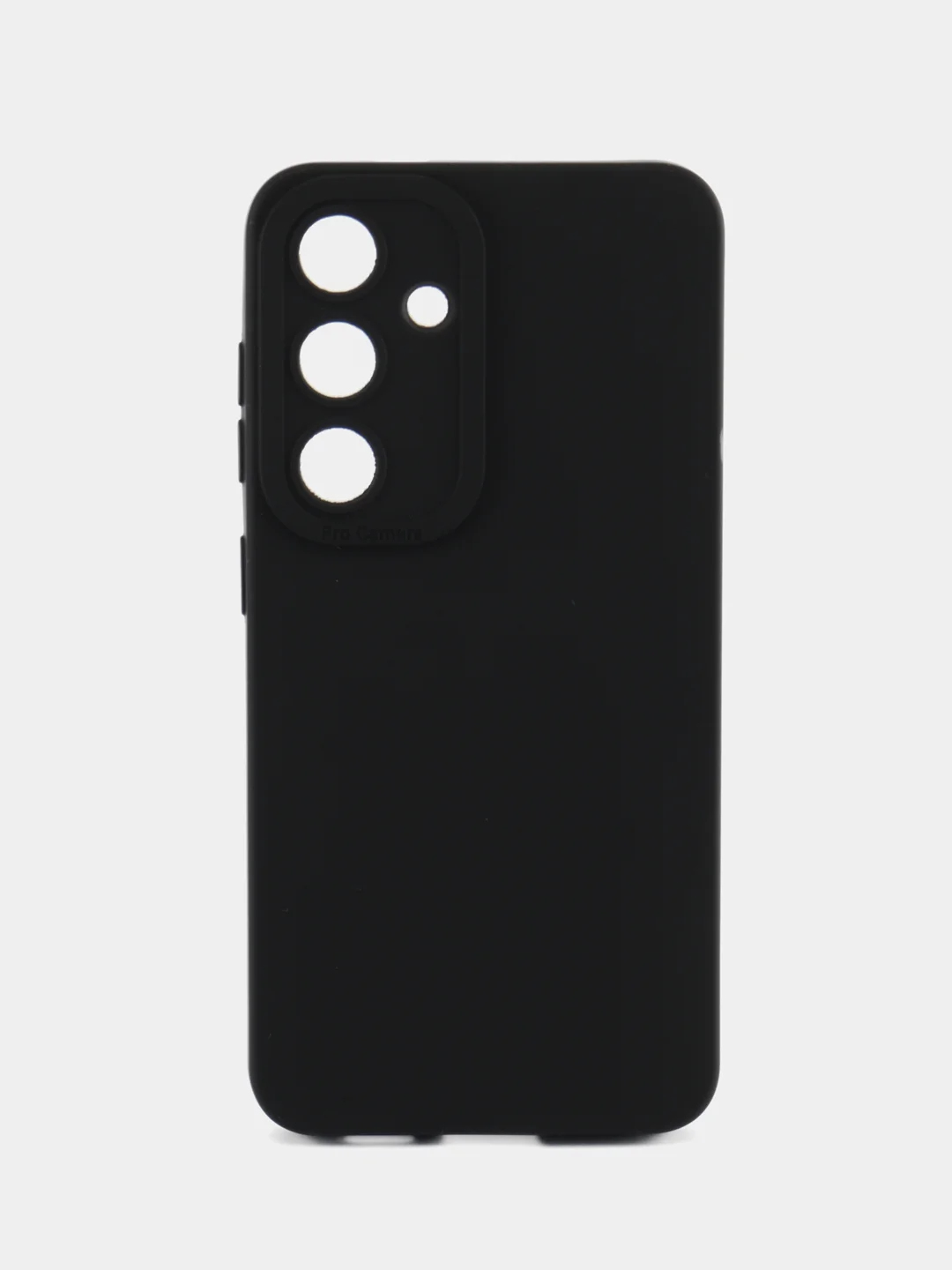 Черный чехол для Samsung Galaxy S24 (Самсунг Галакси С24) противоударный