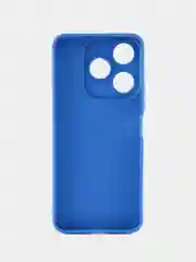 Синий чехол для Xiaomi Redmi 13 / POCO M6 (Сяоми Редми 13 / ПОКО М6), защита камеры
