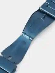 Синий ремешок для смарт-часов Apple Watch, стальной, 42-49 мм